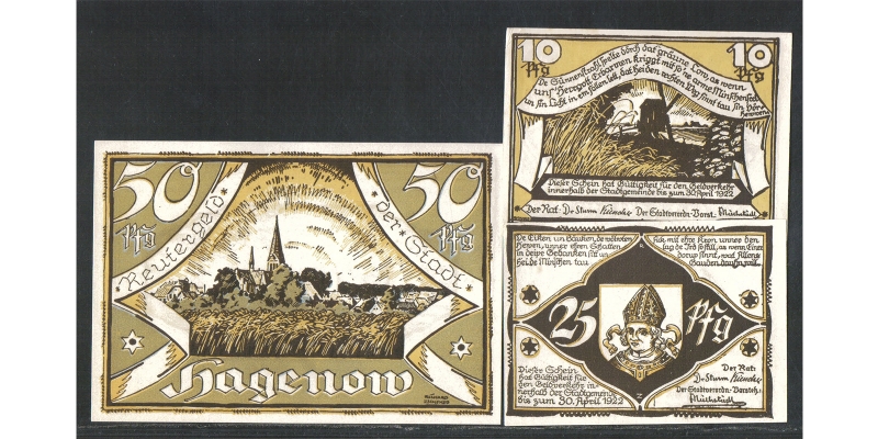 Mecklenburg-Vorpommern Reutergeld Hagenow o.D.