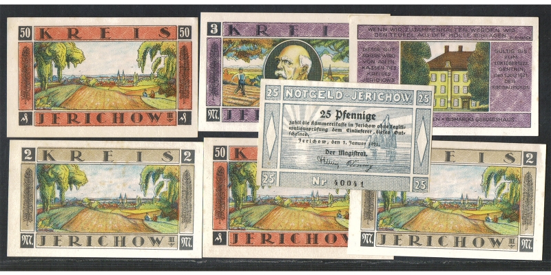 Sachsen-Anhalt Notgeld Kreis Jerichow 1921
