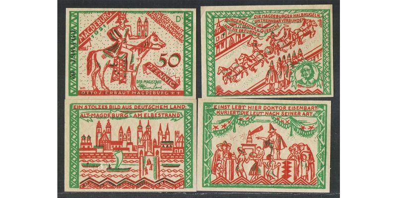 Sachsen Notgeld Magdeburg 1921