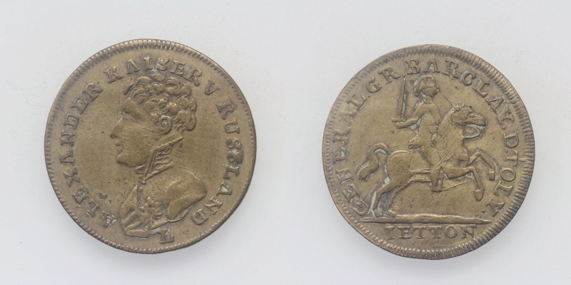 Nürnberg Alexander I. 1801-1825 Rechnepfennig o.J. v. Lauer