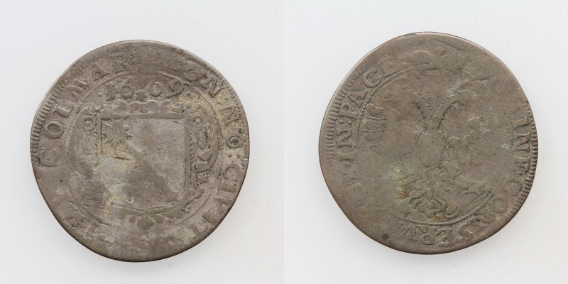 Elsass Colmar Batzen 1669