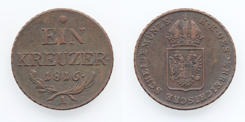 Franz II.(I.) 1 Kreuzer 1816 A