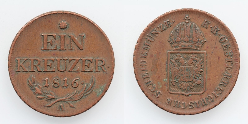 Franz II.(I.) 1 Kreuzer 1816 A