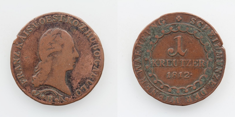 Franz II.(I.) 1 Kreuzer 1812 B Kremnitz