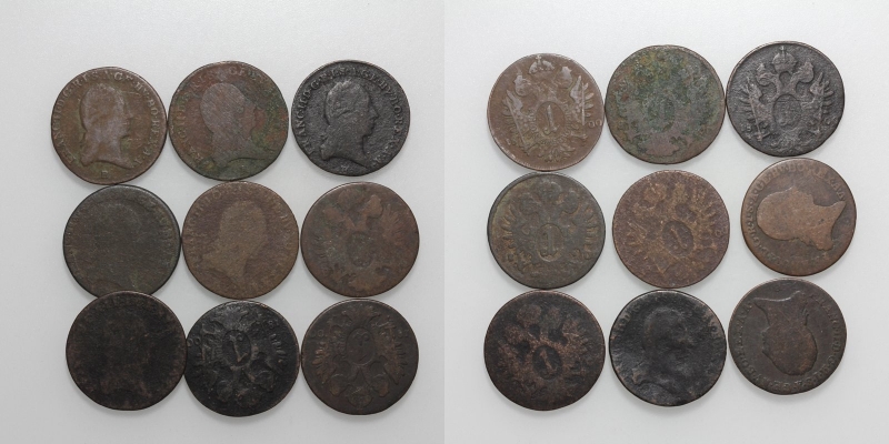 Römisch Deutsches Reich Österreich Kaiserreich LOT 9 Stück