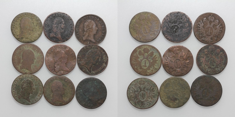 Römisch Deutsches Reich Österreich Kaiserreich LOT 9 Stück